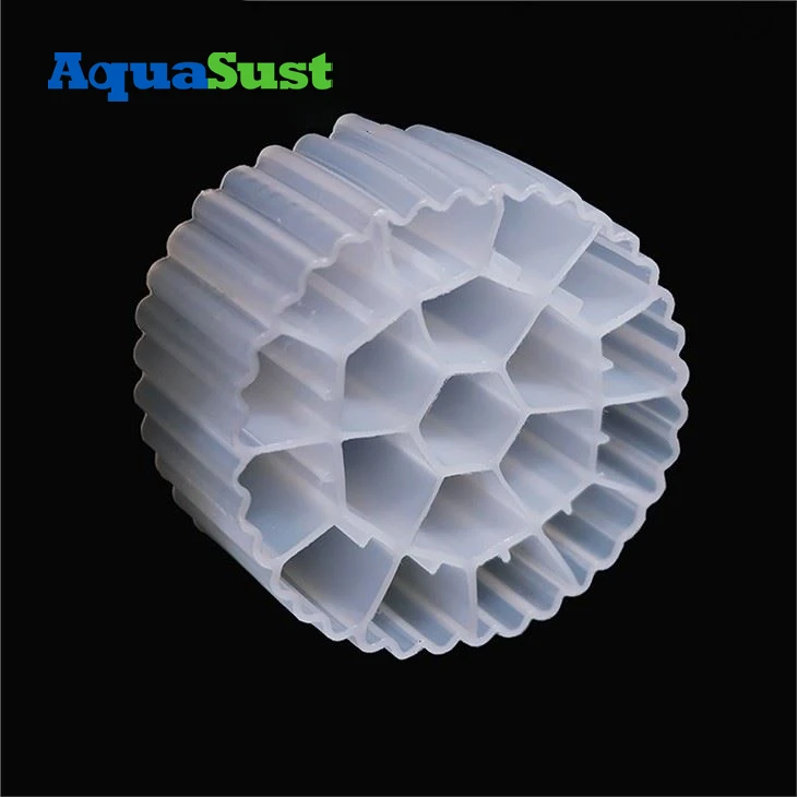 Virgin HDPE MBBR 필터 생물학적 필터